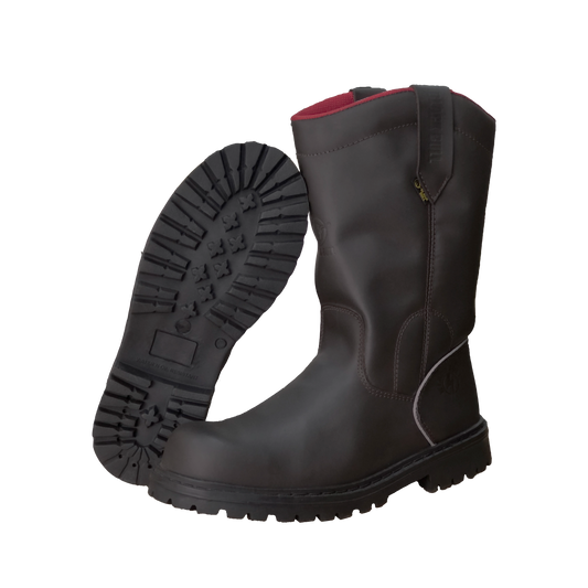 BOTA TIPO PETROLERA | BLACK BULL | CAFÉ | REF.: 2010