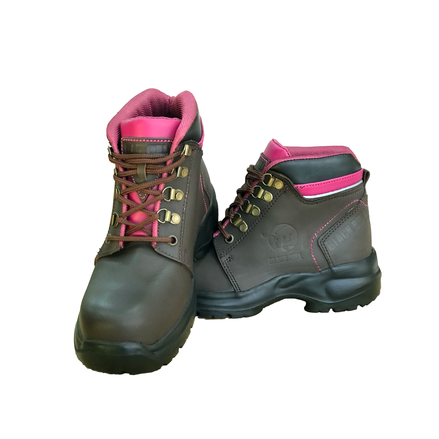 BOTA INGENIERO | BLACK CLASSIC | CAFÉ/LILA | REF.: 6010