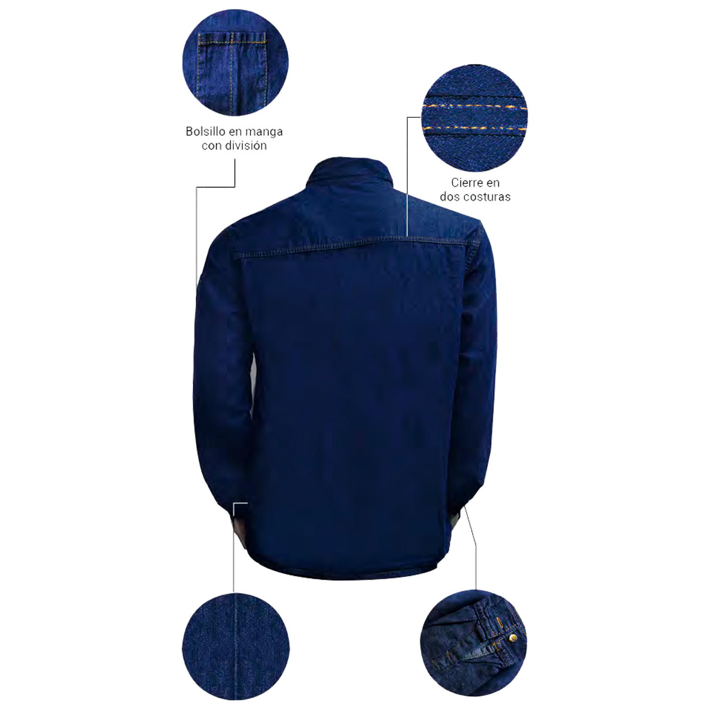 Camisa en Jean - Caballero
