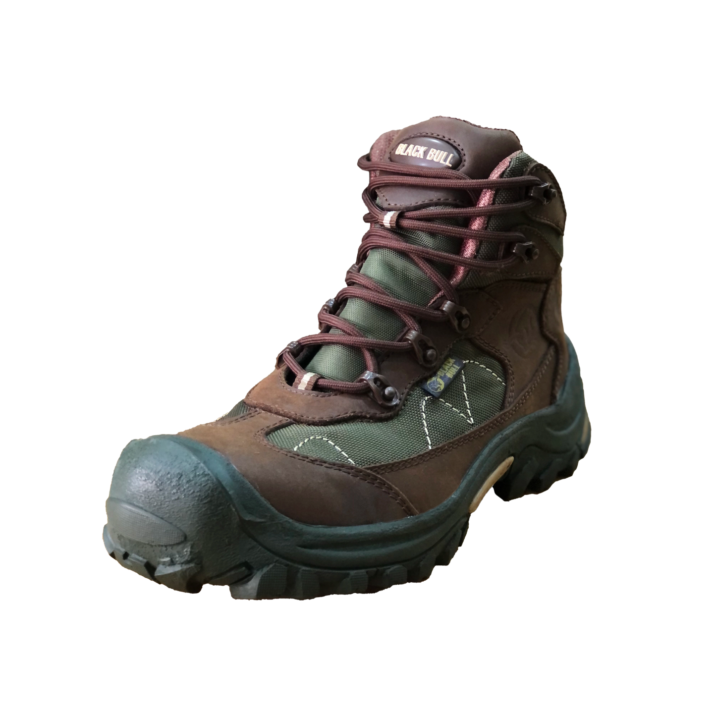 BOTA INGENIERO | BLACK HUNTER | CAFÉ/VERDE | REF.: 1510