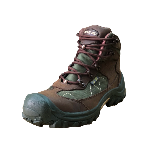 BOTA INGENIERO | BLACK HUNTER | CAFÉ/VERDE | REF.: 1510