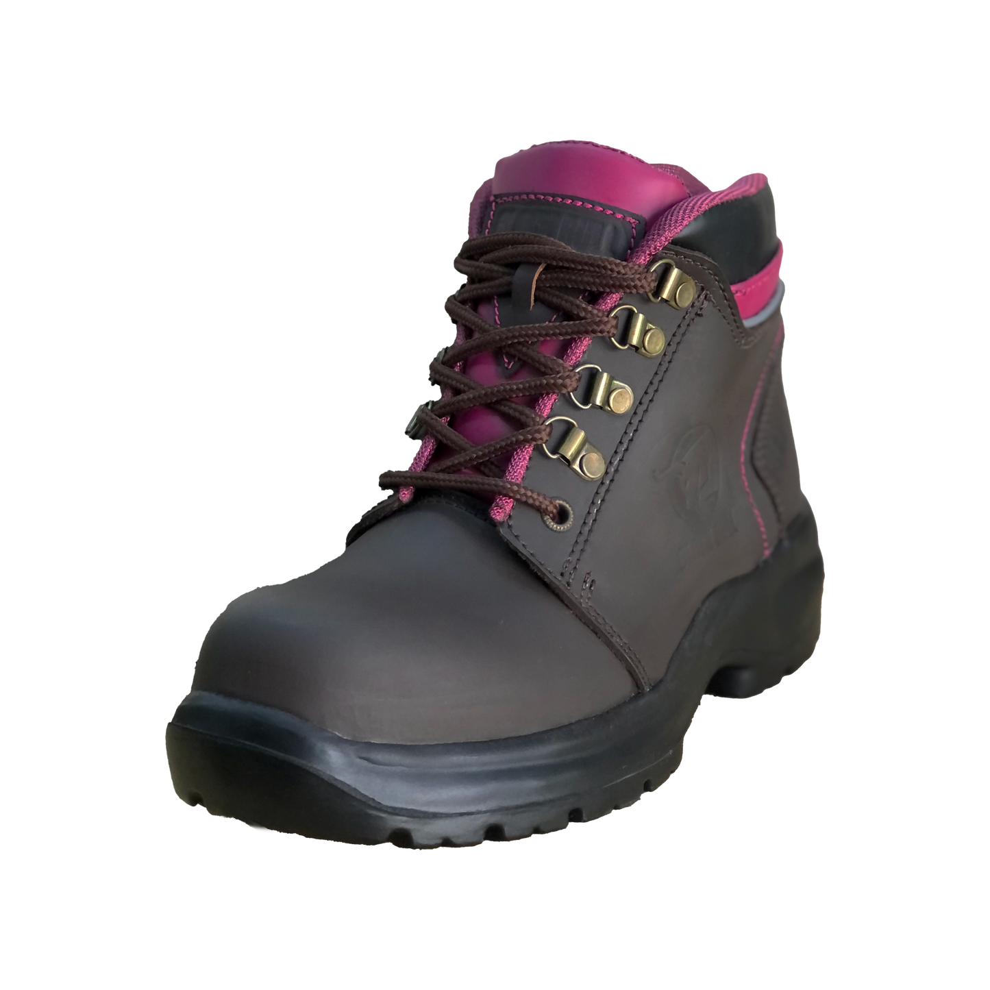 BOTA INGENIERO | BLACK CLASSIC | CAFÉ/LILA | REF.: 6010