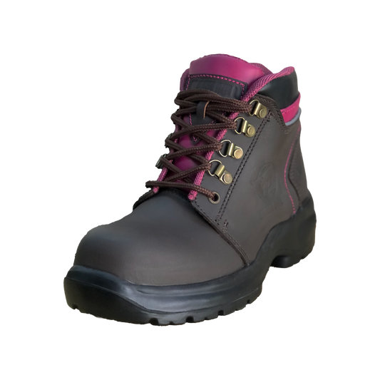 BOTA INGENIERO | BLACK CLASSIC | CAFÉ/LILA | REF.: 6010
