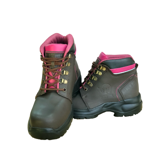 BOTA INGENIERO | BLACK CLASSIC | CAFÉ/LILA | REF.: 6010