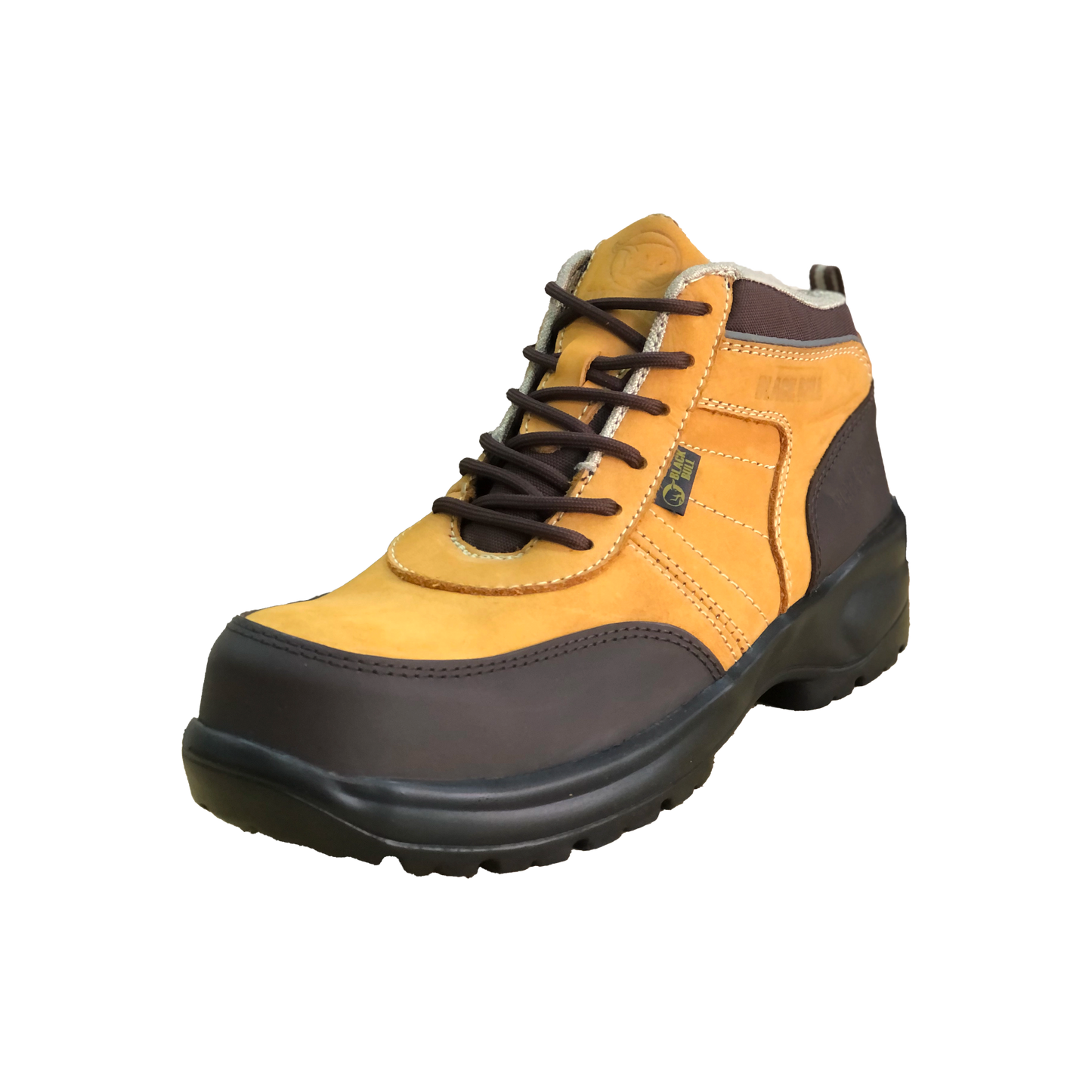 BOTA INGENIERO | BLACK WOLF | CAFÉ/ORO | REF.: 7020