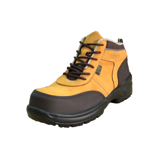 BOTA INGENIERO | BLACK WOLF | CAFÉ/ORO | REF.: 7020